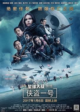 星球大战外传:侠盗一号海报
