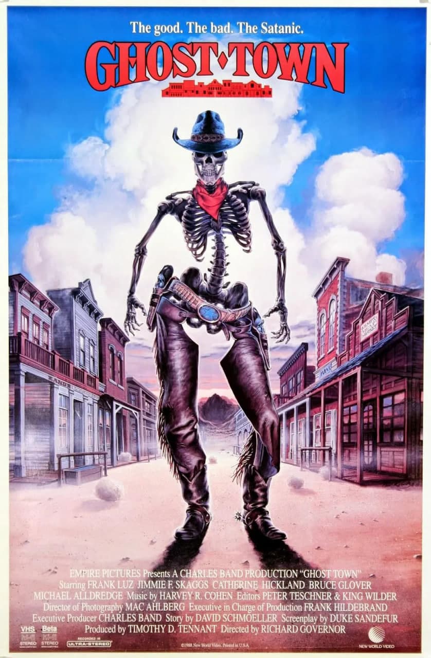 鬼镇 1988海报